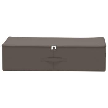 Aufbewahrungsbox 6 stk. Vliesstoff 70 x 40 x 18 cm 50,4 L Grau