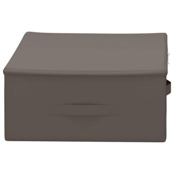 Aufbewahrungsbox 6 stk. Vliesstoff 70 x 40 x 18 cm 50,4 L Grau