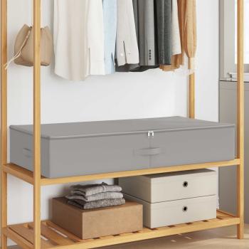 ARDEBO.de - Aufbewahrungsbox Vliesstoff 100 x 50 x 18 cm 90 l Grau