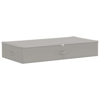 Aufbewahrungsbox Vliesstoff 100 x 50 x 18 cm 90 l Grau