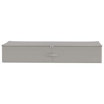 Aufbewahrungsbox Vliesstoff 100 x 50 x 18 cm 90 l Grau
