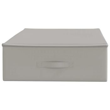Aufbewahrungsbox Vliesstoff 100 x 50 x 18 cm 90 l Grau