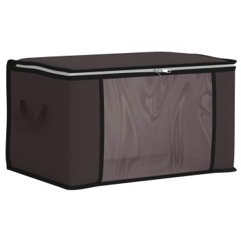 Aufbewahrungsbox mit transparentem Seitenfenster Anthrazit