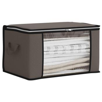 Aufbewahrungsbox mit transparentem Seitenfenster 2 stk. 61,6 L