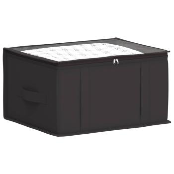 Aufbewahrungsbox mit transparentem Oberfenster Anthrazit