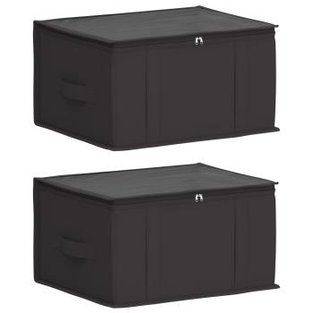 Aufbewahrungsbox mit transparentem Oberfenster 2 stk. 33,6 L