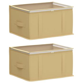 Aufbewahrungsbox mit transparentem Oberfenster 2 stk. 33,6 L