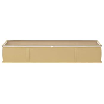 Aufbewahrungsbox mit transparentem Oberfenster 2 stk. 90 l