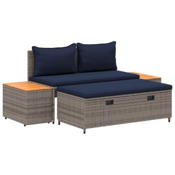 Outdoor-Sofagarnitur 4 -Seater 4 stk. 55 x 30 x 39 cm