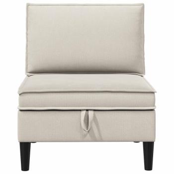 Mittelsofa mit Stauraum Hafer Samt
