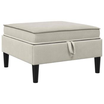 Sofa-Hocker mit Stauraum Hafer Samt