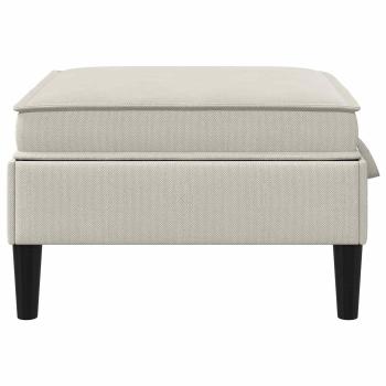 Sofa-Hocker mit Stauraum Hafer Samt