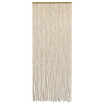 Insektentürvorhang Mehrfarbig 90 x 200 cm Bambus