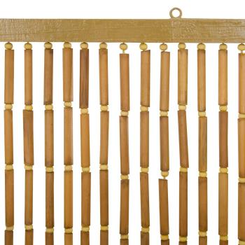 Insektentürvorhang Mehrfarbig 90 x 200 cm Bambus