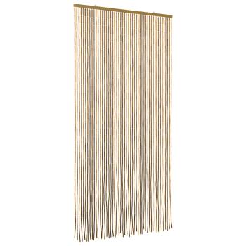 Insektentürvorhang Mehrfarbig 100 x 200 cm Bambus