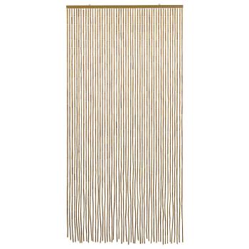Insektentürvorhang Mehrfarbig 100 x 200 cm Bambus