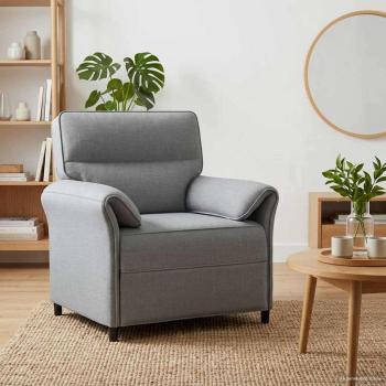 ARDEBO.de - Sofa 100% Polyester, Metallrahmen, MDF, Sperrholz
