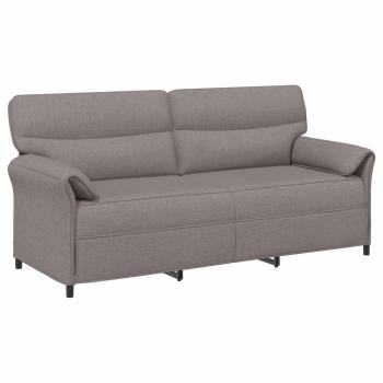 3-Sitzer-Sofa Taupe 198 x 83 x 95 cm