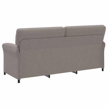3-Sitzer-Sofa Taupe 198 x 83 x 95 cm
