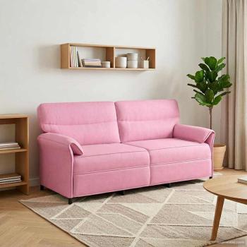 ARDEBO.de - Sofa 100% Polyester, Metallrahmen, MDF, Sperrholz