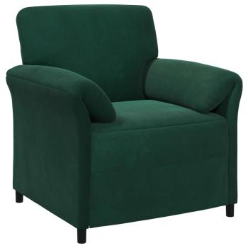1-Sitzer Sofa Dunkelgrün 88 x 83 x 95 cm Samt