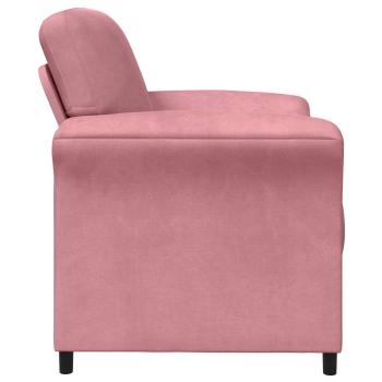 1-Sitzer Sofa Rosa 88 x 83 x 95 cm Samt