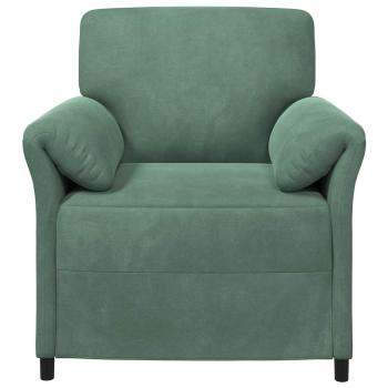 1-Sitzer Sofa Meergrün 88 x 83 x 95 cm Samt