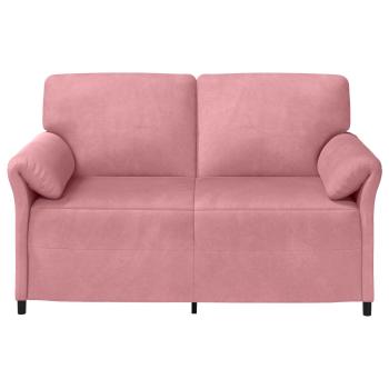 2-Sitzer Sofa Rosa 158 x 83 x 95 cm Samt