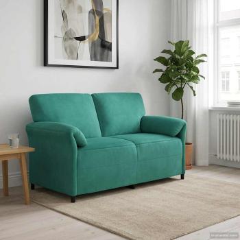 ARDEBO.de - 2-Sitzer Sofa Türkis 158 x 83 x 95 cm Samt