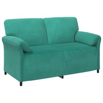 2-Sitzer Sofa Türkis 158 x 83 x 95 cm Samt