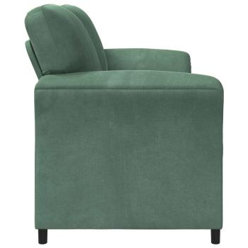 2-Sitzer Sofa Meergrün 158 x 83 x 95 cm Samt