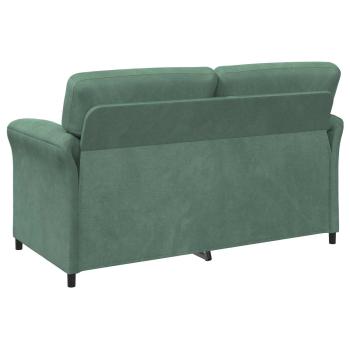 2-Sitzer Sofa Meergrün 158 x 83 x 95 cm Samt