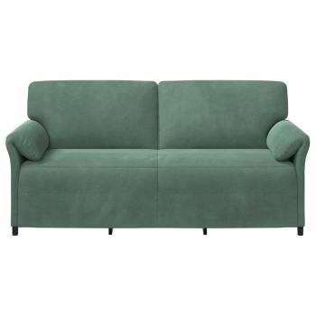 3-Sitzer-Sofa Meergrün 198 x 83 x 95 cm Samt