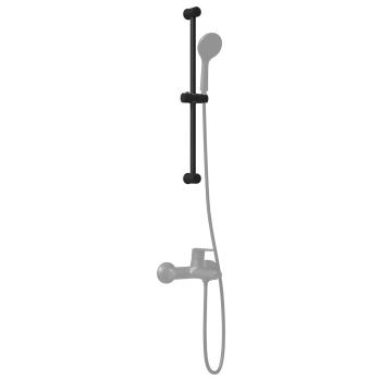 Duschkopfhalter Schwarz 70 cm Edelstahl