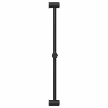 Duschkopfhalter Schwarz 70 cm Edelstahl
