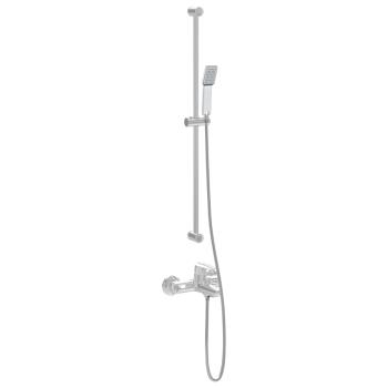Duschkopfset Chrom 150 cm Edelstahl