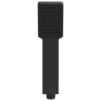 Duschkopfset Schwarz 150 cm Edelstahl