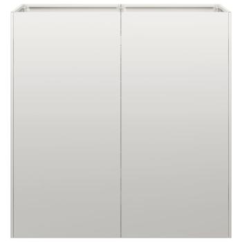 Pflanzkübel 80x40x80 cm Edelstahl