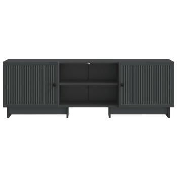 TV-Schränk 150 x 31 x 50 cm Schwarz Holzwerkstoff