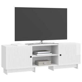 TV-Schränk 150 x 31 x 50 cm Hochglanz Weiß Holzwerkstoff