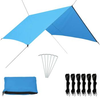 ARDEBO.de - Outdoor-Tarp 3x2,85 m Blau