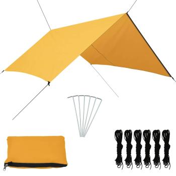 ARDEBO.de - Outdoor-Tarp 3x2,85 m Gelb