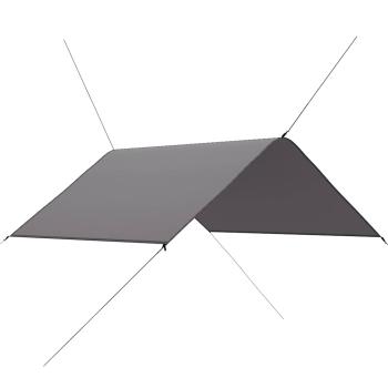 Outdoor-Tarp 3x2,85 m Grau