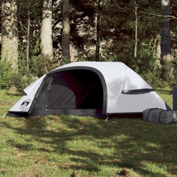 ARDEBO.de - Kuppel-Campingzelt 1 Person Weiß Verdunkelt Wasserdicht
