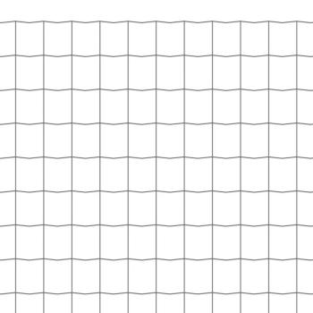 Eurozaun Stahl 10 x 1 m Grau