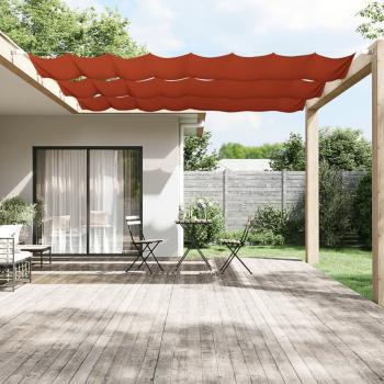 ARDEBO.de - Senkrechtmarkise Terrakotta 100x800 cm Oxford-Gewebe