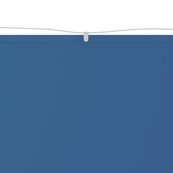 Senkrechtmarkise Blau 60x1000 cm Oxford-Gewebe
