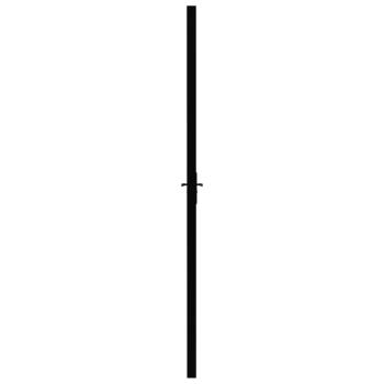 Innentür ESG Glas und Aluminium 102,5x201,5 cm Schwarz
