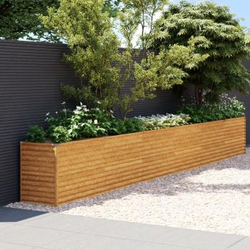 ARDEBO.de - Garten-Hochbeet 578 x 50 x 69 cm Cortenstahl