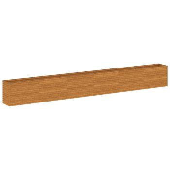 Garten-Hochbeet 578 x 50 x 69 cm Cortenstahl